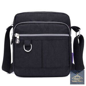 Nylon Crossbody Shoulder Bag Waterproof Lightweight Travel Handbag
